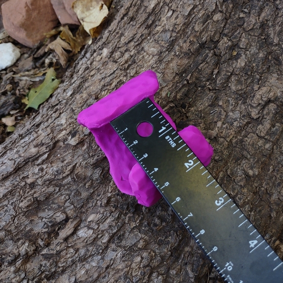 💜🩷 Fuscia 👾🧶 Bracelet Cuff 🟪🩷 - Picture 7 of 7